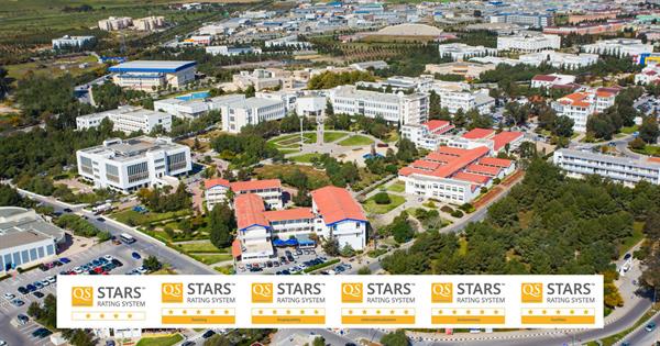  جامعة شرق البحر المتوسط تحصل على خمس نجوم عن خمس فئات مختلفة في تصنيف  "QS"